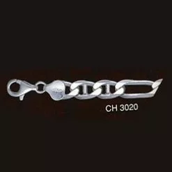 Figarucci Silver Chain CH3020