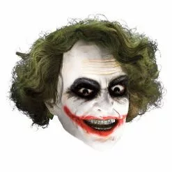 The Joker Adult 3/4 Costume Mask CU4526