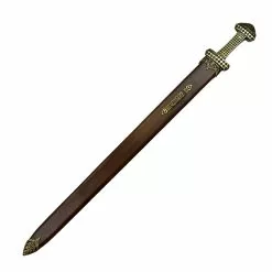 Bronze Hilt Viking Sword - Scabbard -TheHolidayBarn Shop PR S407 3