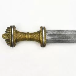 The Fetter Lane Sword - 8th Century Saxon Sword - Bronze Hilt With Damascus Blade - PRS413D 10 The Fetter Lane Sword - 8th Century Saxon Sword - Bronze Hilt With Damascus Blade - PRS413D -TheHolidayBarn Shop PR S413D 3