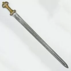 The Fetter Lane Sword - 8th Century Saxon Sword - Bronze Hilt With Damascus Blade - PRS413D 12 The Fetter Lane Sword - 8th Century Saxon Sword - Bronze Hilt With Damascus Blade - PRS413D -TheHolidayBarn Shop PR S413D 5