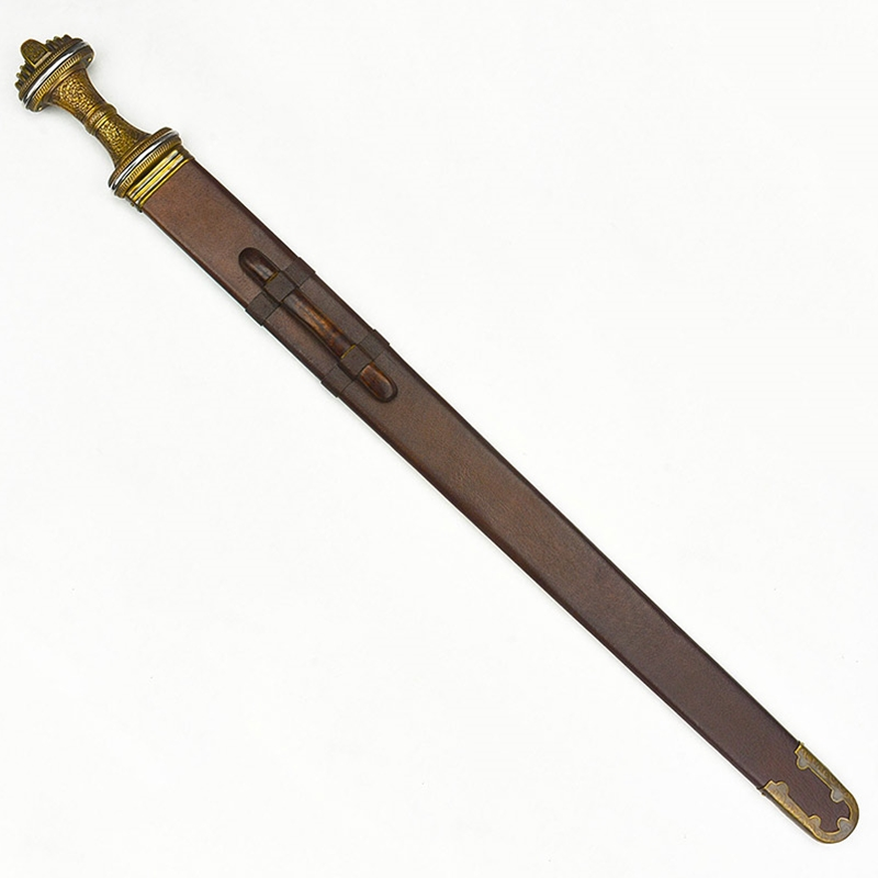 The Fetter Lane Sword - 8th Century Saxon Sword - Bronze Hilt With Damascus Blade - PRS413D 8 The Fetter Lane Sword - 8th Century Saxon Sword - Bronze Hilt With Damascus Blade - PRS413D - Image 6