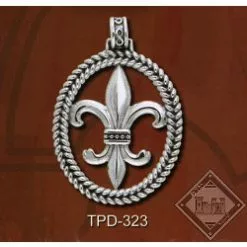 Fleur-de-Lis Pendant TPD323