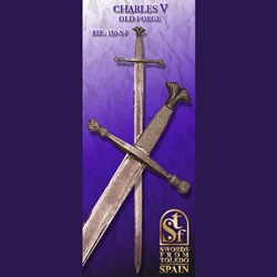 Emperor Charles Quint Sword, Old Forge TS-150-N-F 2 Emperor Charles Quint Sword, Old Forge TS-150-N-F