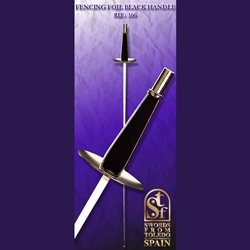 Toledo Black-handled Fencing Foil TS-166 3 Toledo Black-handled Fencing Foil TS-166