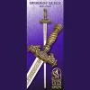 Toledo Queen's Ceremonial Sword, Gold TS-174-O -TheHolidayBarn Shop TS 174 O
